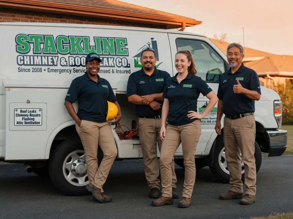 Chimney flashing repair company in Doswell, VA